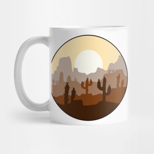 Desert cactus Mug